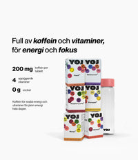 Alla smaker och flaska med rosa lock