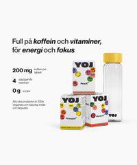 Alla smaker med 200 mg och flaska med gult lock